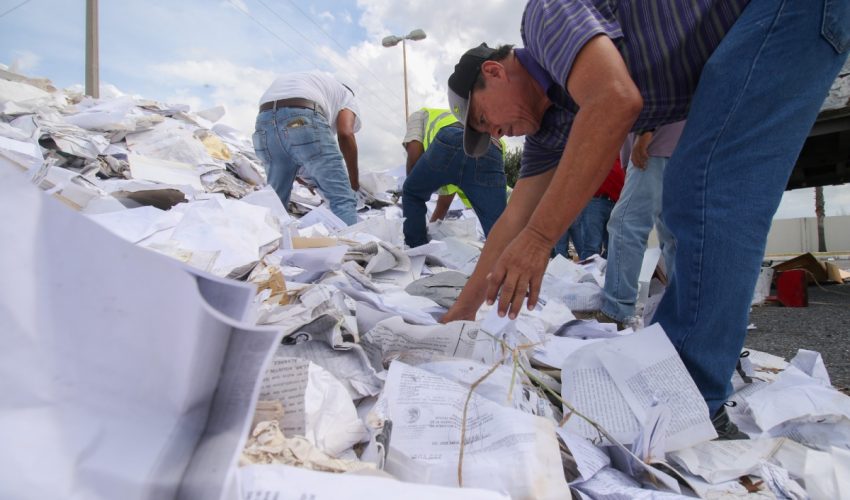 Convertirá Gobierno de Tamaulipas residuos de papel en apoyo para la educación Convertirá Gobierno de Tamaulipas residuos de papel en apoyo para la educación