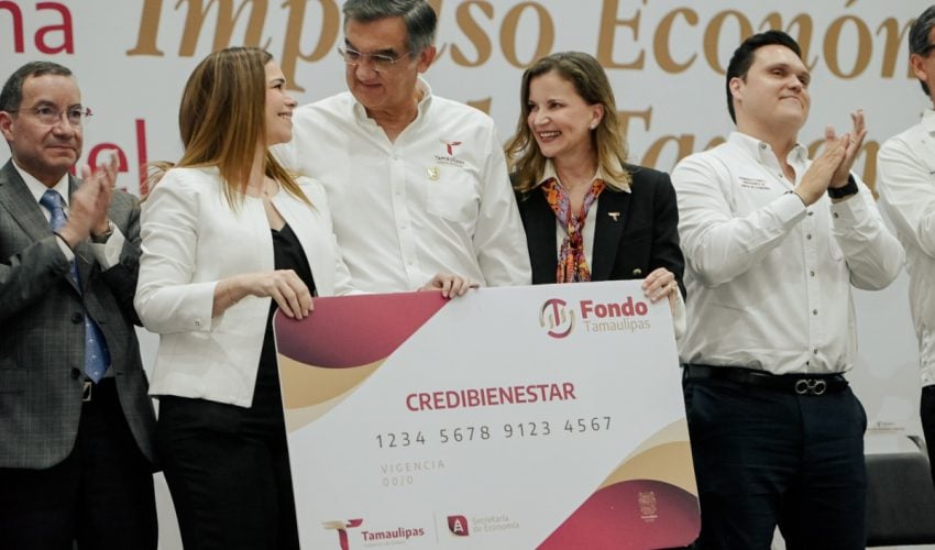 Destina Tamaulipas más de 31.9 millones de pesos al impulso de negocios locales