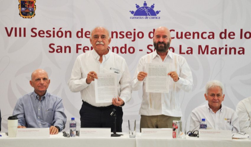 Firman la Secretaría de Recursos Hidráulicos y el Organismo de Cuenca Golfo Norte convenio para fortalecer la gestión de los Consejos de Cuenca Firman la Secretaría de Recursos Hidráulicos y el Organismo de Cuenca Golfo Norte convenio para fortalecer la gestión de los Consejos de Cuenca